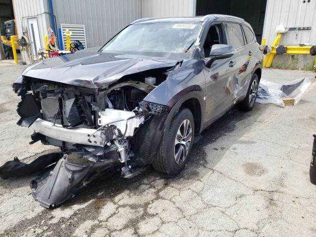 Photo 2 from auction – 2021 TOYOTA HIGHLANDER with VIN 5TDGZRAH9MS532993