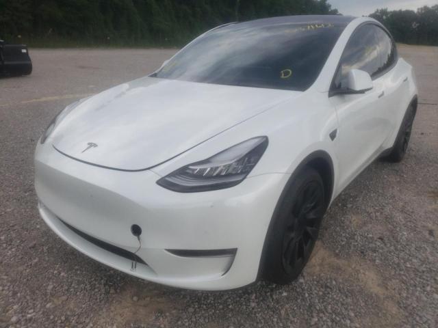 Photo 2 from auction – 2021 TESLA MODEL Y with VIN 5YJYGDEE9MF113267