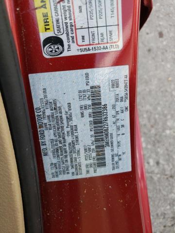 Photo 10 from auction – 2007 MERCURY MILAN PREM with VIN 3MEHM08Z27R632386