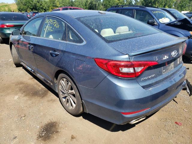 Photo 3 from auction – 2017 HYUNDAI SONATA SPO with VIN 5NPE34AF3HH459626
