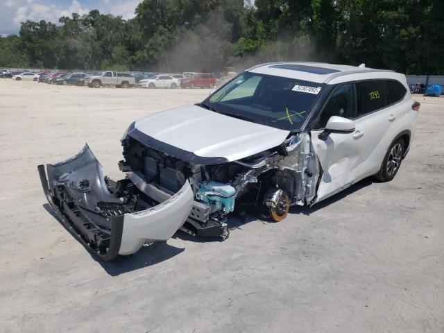 Photo 2 from auction – 2022 TOYOTA HIGHLANDER with VIN 5TDGARAH9NS513448