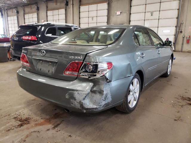 Photo 4 from auction – 2005 LEXUS ES 330 with VIN JTHBA30G155091910