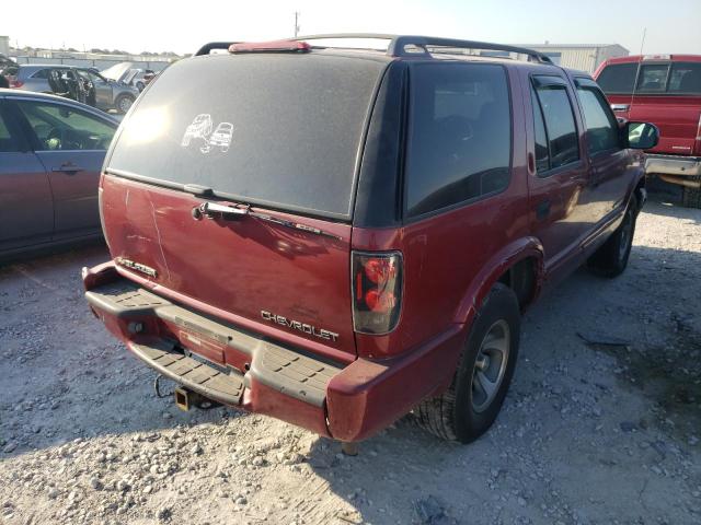 Photo 4 from auction – 2002 CHEVROLET BLAZER with VIN 1GNCS13W32K111170