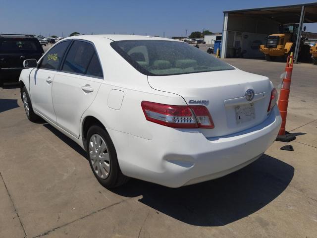 Photo 3 from auction – 2010 TOYOTA CAMRY BASE with VIN 4T4BF3EK2AR040787
