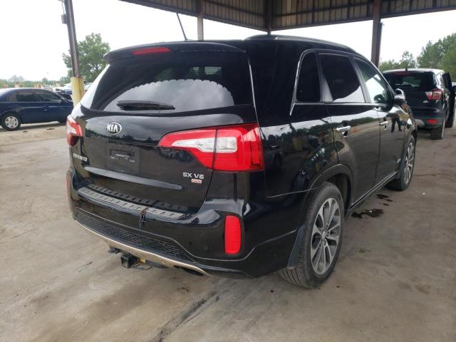 Photo 4 from auction – 2014 KIA SORENTO SX with VIN 5XYKWDA73EG529065