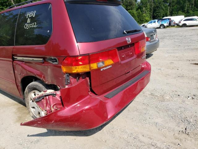 Photo 9 from auction – 2003 HONDA ODYSSEY EX with VIN 5FNRL18043B061284