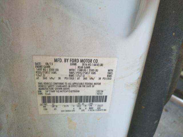 Photo 10 from auction – 2013 FORD F150 with VIN 1FTMF1EM7DFD27659
