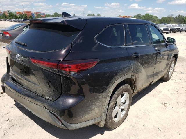 Photo 4 from auction – 2020 TOYOTA HIGHLANDER with VIN 5TDCZRBHXLS016069