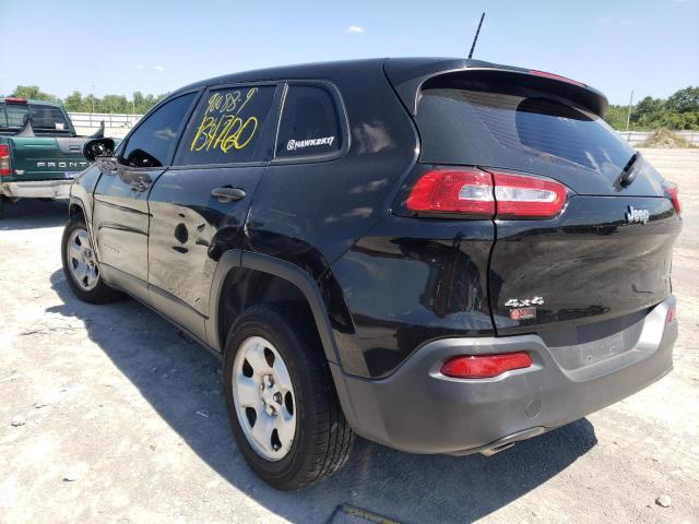 Photo 3 from auction – 2017 JEEP CHEROKEE S with VIN 1C4PJMAB0HW616499