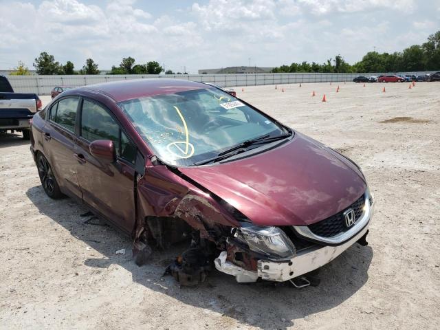 HONDA CIVIC LX 2015 with VIN 19XFB2F50FE706467 - Photo from auction