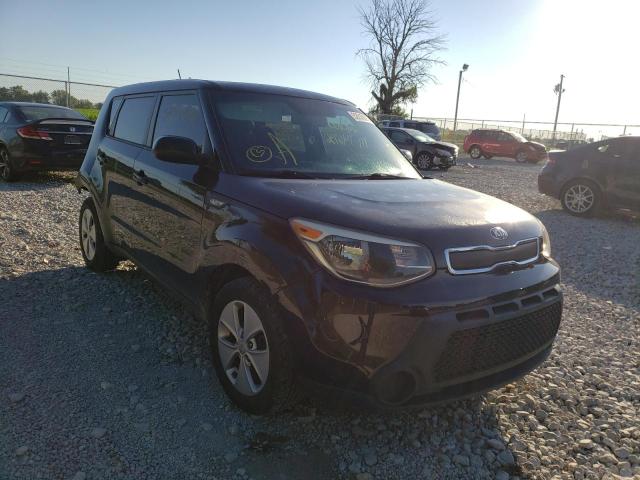 KIA SOUL 2014 with VIN KNDJN2A26E7052815 - Photo from auction
