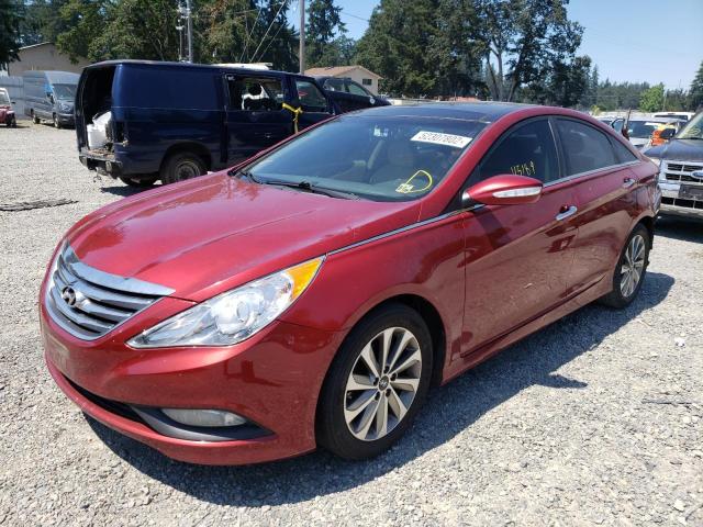 Photo 2 from auction – 2014 HYUNDAI SONATA SE with VIN 5NPEC4AC9EH854153