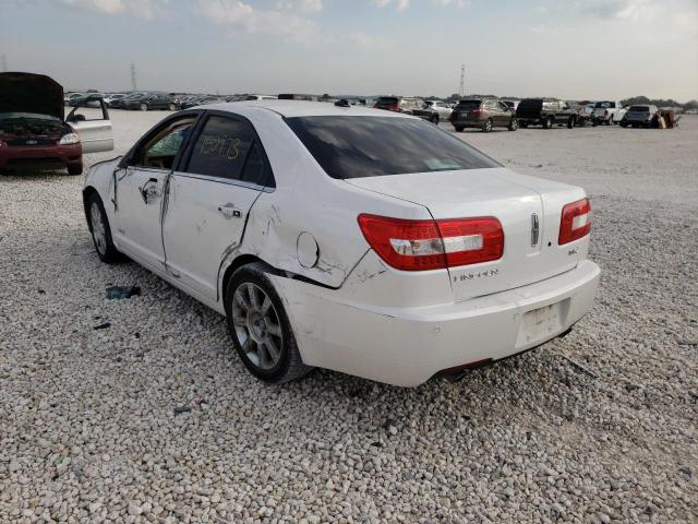 Photo 3 from auction – 2009 LINCOLN MKZ with VIN 3LNHM26T49R629127