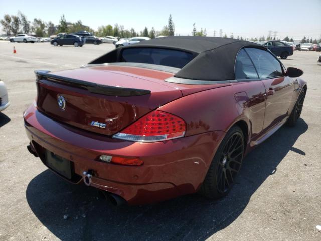 Photo 4 from auction – 2007 BMW M6 with VIN WBSEK93527CS32306