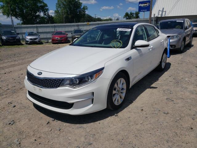 Photo 2 from auction – 2016 KIA OPTIMA EX with VIN 5XXGU4L30GG062815