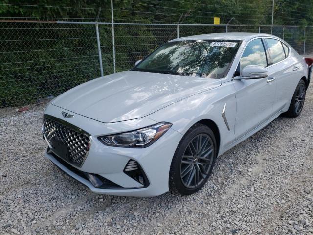 Photo 2 from auction – 2019 GENESIS G70 ADVANC with VIN KMTG64LAXKU035361