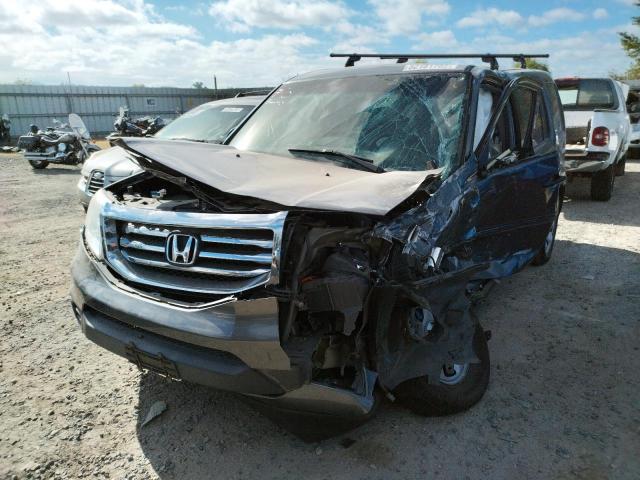 Photo 2 from auction – 2013 HONDA PILOT LX with VIN 5FNYF4H23DB056990