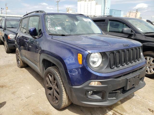 JEEP RENEGADE L 2017 with VIN ZACCJBBB8HPF63985 - Photo from auction