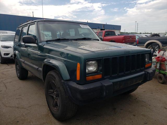 JEEP CHEROKEE S 2001 with VIN 1J4FT48S21L593644 - Photo from auction