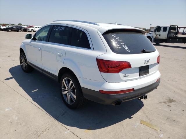 Photo 3 from auction – 2013 AUDI Q7 PREMIUM with VIN WA1LGAFE5DD017094