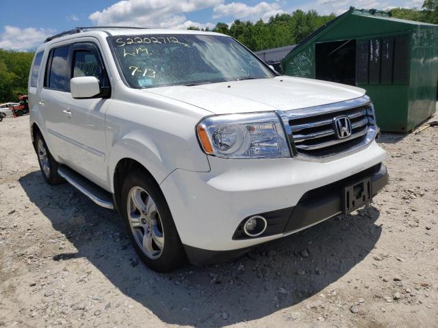 HONDA PILOT EXL 2013 with VIN 5FNYF4H51DB063303 - Photo from auction
