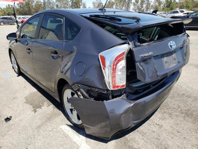 Photo 3 from auction – 2012 TOYOTA PRIUS with VIN JTDKN3DU4C1541110