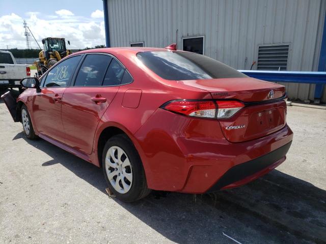Photo 3 from auction – 2021 TOYOTA COROLLA LE with VIN 5YFEPMAE3MP150800