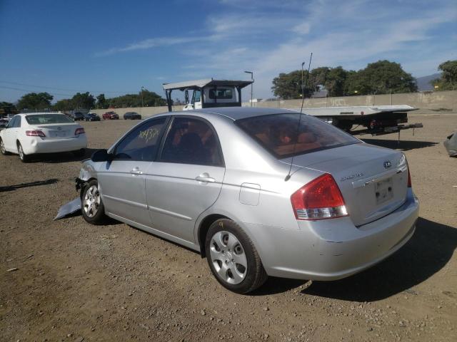 Photo 3 from auction – 2008 KIA SPECTRA EX with VIN KNAFE122185500051