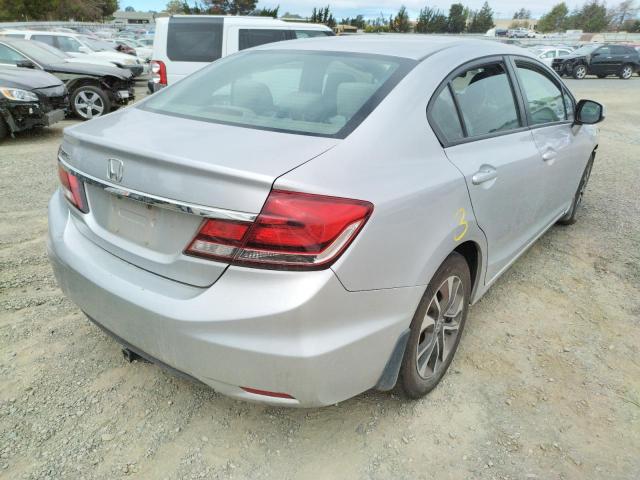 Photo 4 from auction – 2013 HONDA CIVIC EX with VIN 19XFB2F82DE255694