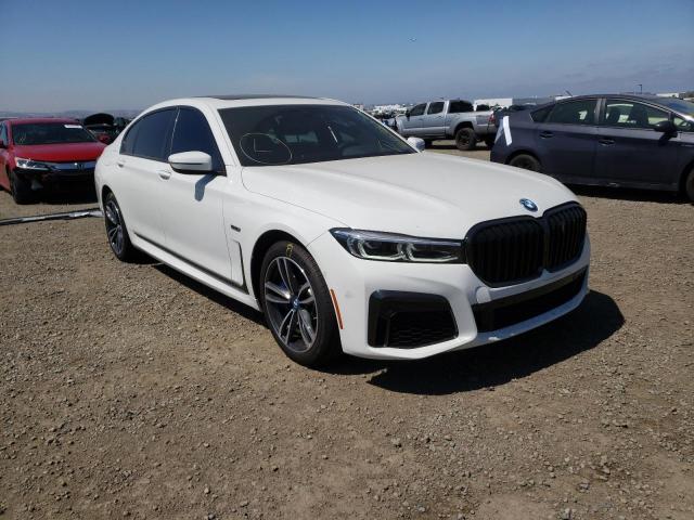 BMW 745XE 2022 with VIN WBA7W4C03NCJ60215 - Photo from auction