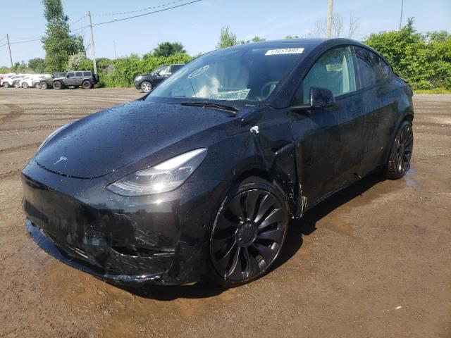 Photo 2 from auction – 2022 TESLA MODEL Y with VIN 7SAYGDEF6NF391542