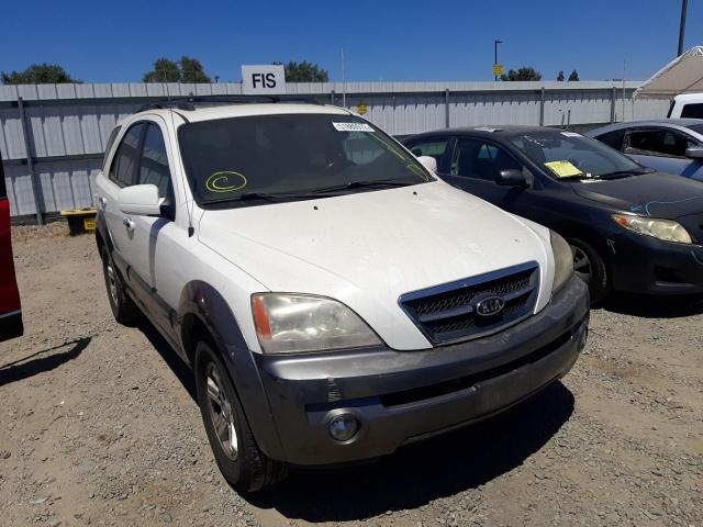 KIA SORENTO EX 2006 with VIN KNDJD733865611624 - Photo from auction