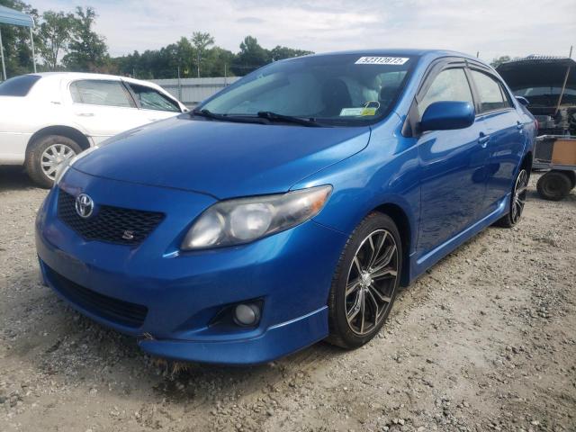 Photo 2 from auction – 2009 TOYOTA COROLLA BA with VIN 2T1BU40EX9C159904