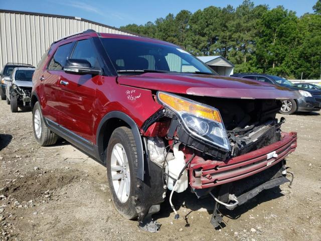 FORD EXPLORER X 2015 with VIN 1FM5K8D89FGB70724 - Photo from auction