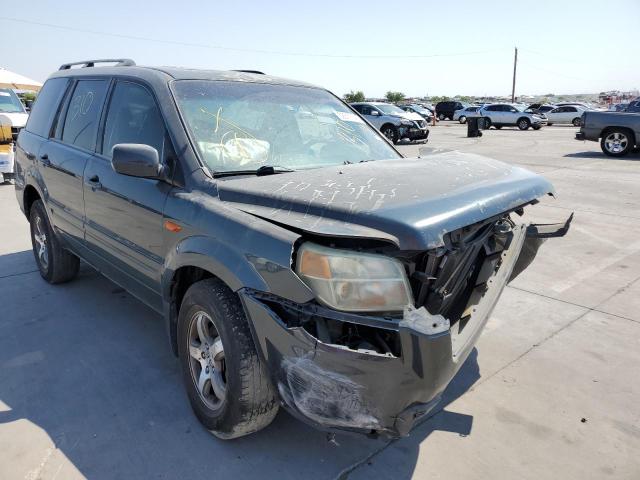 HONDA PILOT EX 2006 with VIN 5FNYF28646B027153 - Photo from auction