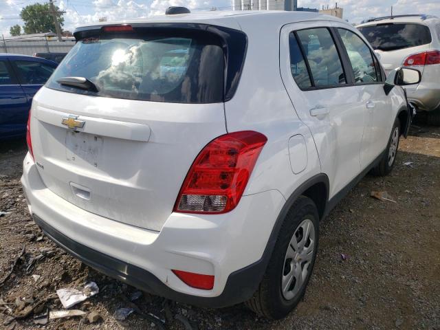 Photo 4 from auction – 2017 CHEVROLET TRAX LS with VIN 3GNCJKSB0HL193695
