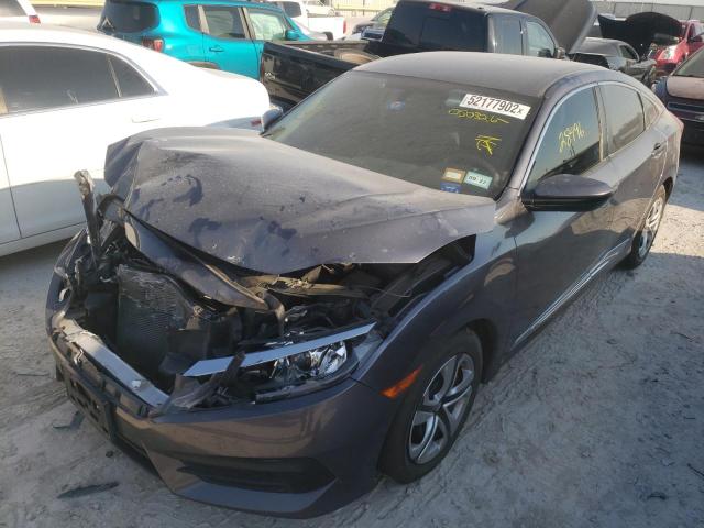 Photo 2 from auction – 2017 HONDA CIVIC LX with VIN 19XFC2F5XHE050326