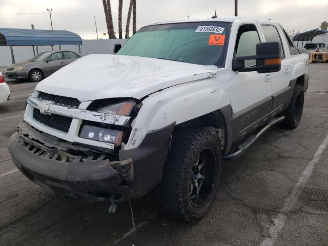 Photo 2 from auction – 2003 CHEVROLET AVALANCHE with VIN 3GNEK13T83G118381