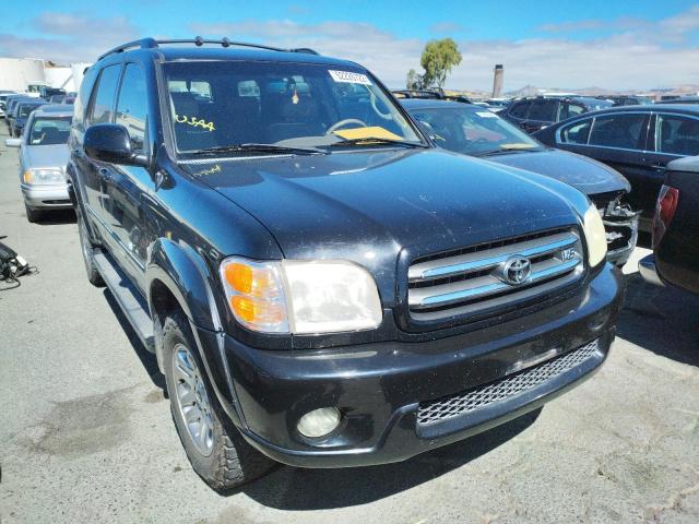 TOYOTA SEQUOIA LI 2003 with VIN 5TDBT48A33S146091 - Photo from auction