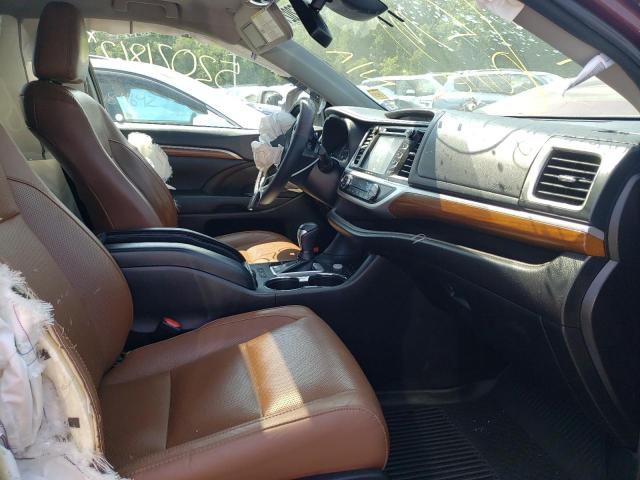 Photo 5 from auction – 2018 TOYOTA HIGHLANDER with VIN 5TDDZRFH1JS870878