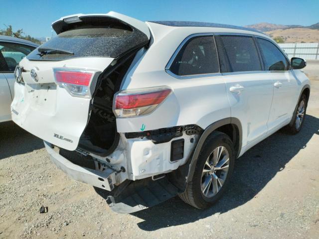 Foto 4 de la subasta – 2014 TOYOTA HIGHLANDER con VIN 5TDJKRFH7ES031332