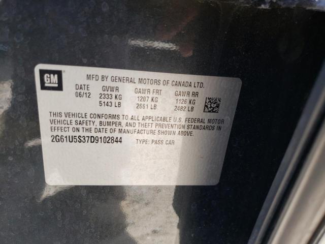 Photo 10 from auction – 2013 CADILLAC XTS PLATIN with VIN 2G61U5S37D9102844