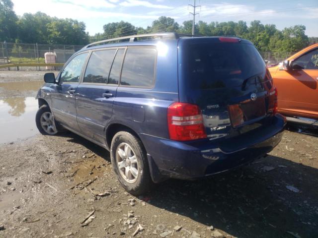 Photo 3 from auction – 2003 TOYOTA HIGHLANDER with VIN JTEHF21A430136619