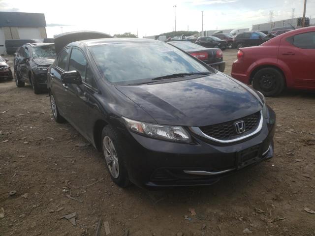 HONDA CIVIC LX 2014 with VIN 19XFB2E50EE020476 - Photo from auction