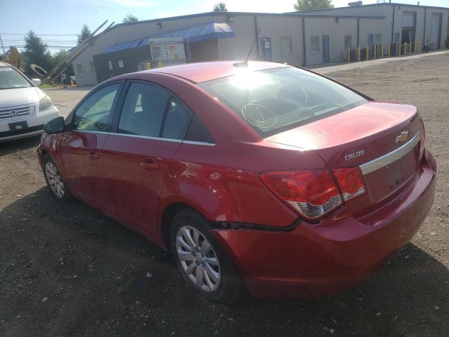 Photo 3 from auction – 2011 CHEVROLET CRUZE LT with VIN 1G1PF5S92B7241597