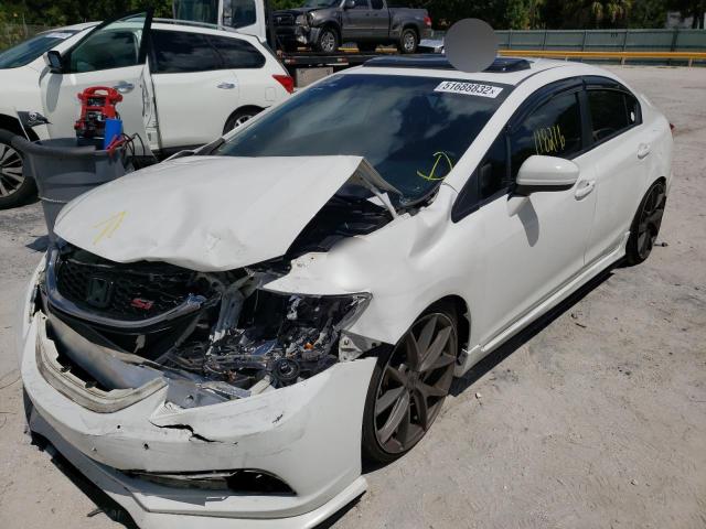 Photo 2 from auction – 2015 HONDA CIVIC SI with VIN 2HGFB6E52FH704380