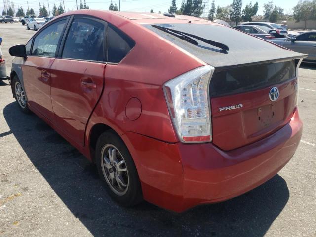 Photo 3 from auction – 2010 TOYOTA PRIUS with VIN JTDKN3DU8A1117930