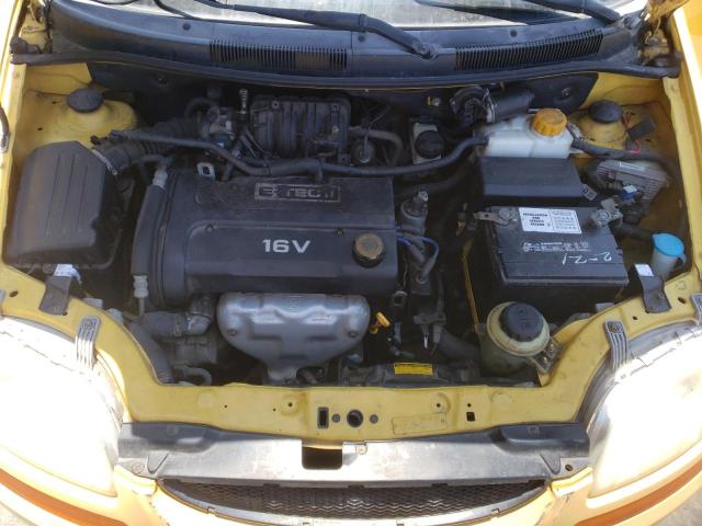 Photo 7 from auction – 2007 CHEVROLET AVEO BASE with VIN KL1TD66617B786347