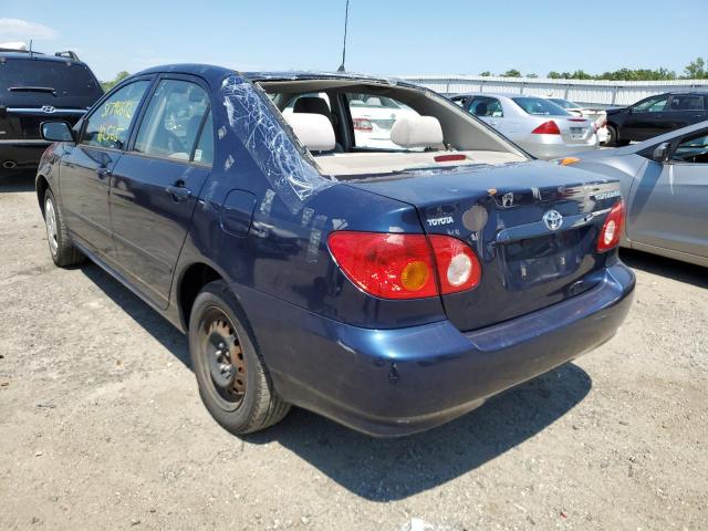 Photo 3 from auction – 2004 TOYOTA COROLLA CE with VIN 2T1BR32E24C214573