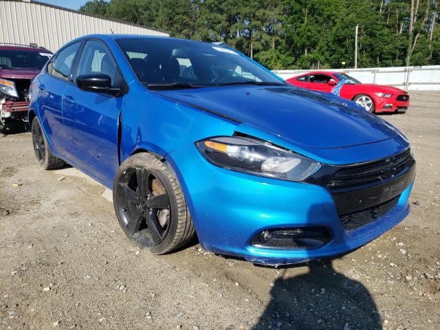 DODGE DART SXT 2015 with VIN 1C3CDFBB8FD200598 - Photo from auction